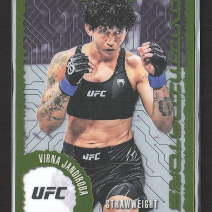 2025 Topps Finest Intimidators Virna Jandiroba #IT-13 Green