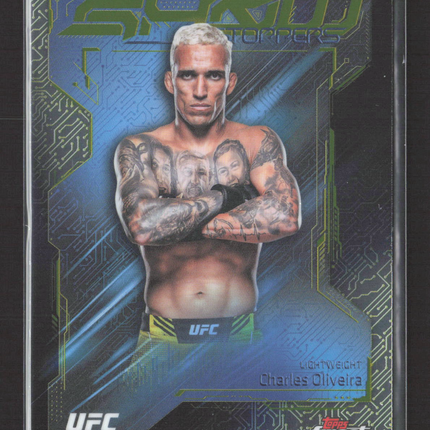 2025 Topps Finest UFC Showstoppers Charles Oliveira #SS-6