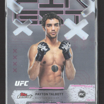 2025 Topps Finest UFC Payton Talbott #74 RC