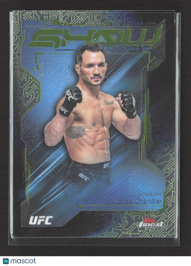 2025 Topps Finest UFC Showstoppers Michael Chandler #SS-16
