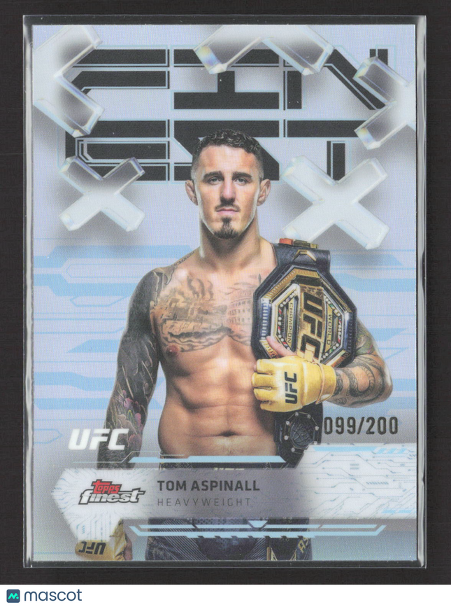 2025 Topps Finest UFC Tom Aspinall #91 099/200