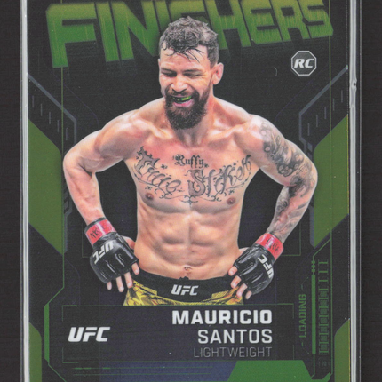 2025 Topps Finest Finishers Mauricio Santos #FN-25 RC