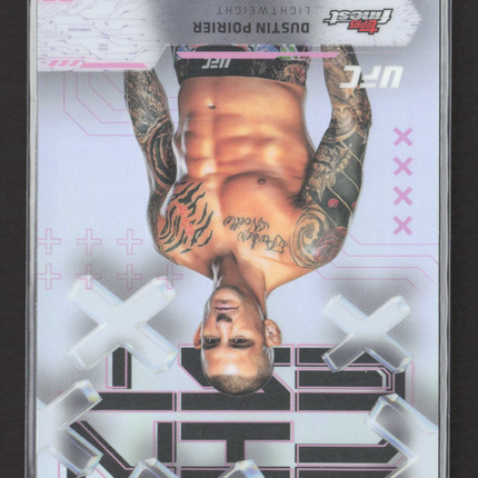 2025 Topps Finest Dustin Poirier #98 Refractor