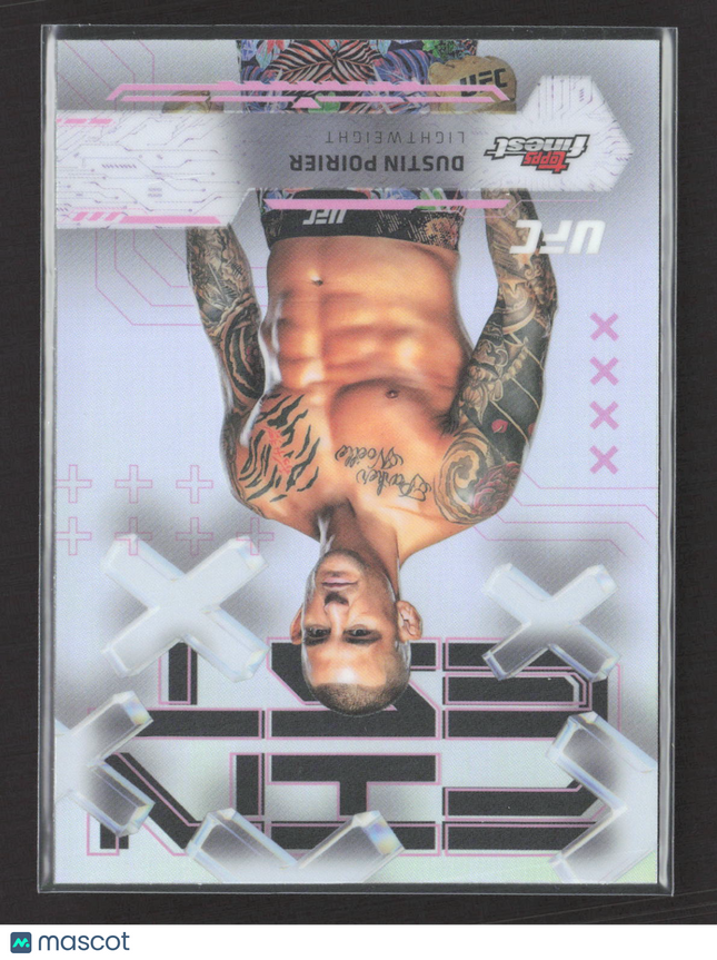 2025 Topps Finest Dustin Poirier #98 Refractor
