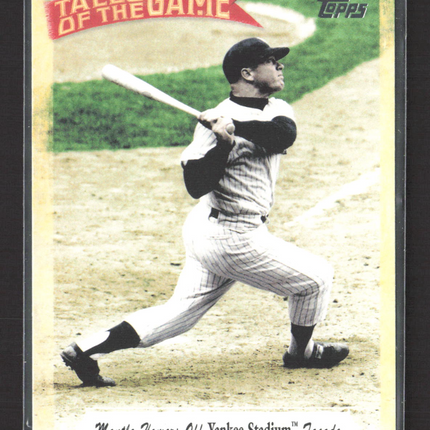 2010 Topps Tales of the Game Mickey Mantle #TOG-9