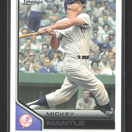 2011 Topps Lineage Mickey Mantle #7