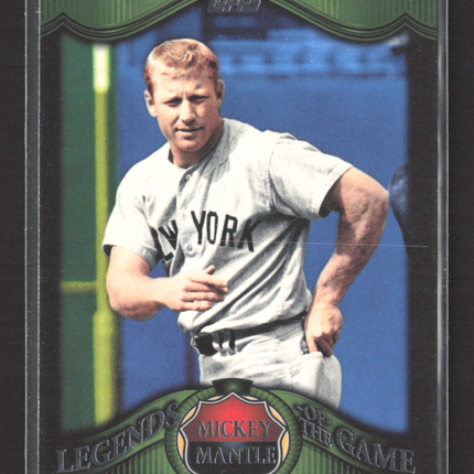 2009 Topps Legends of the Game Mickey Mantle #LG20