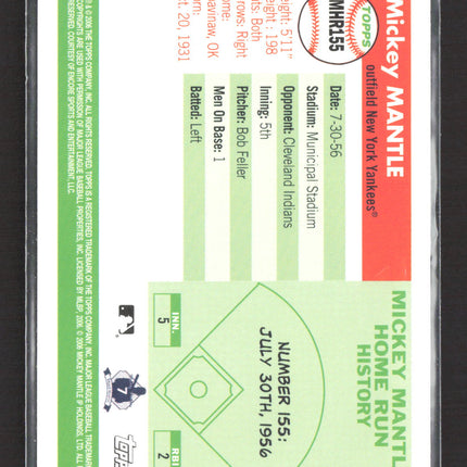 2006 Topps Mickey Mantle Home Run History Mickey Mantle #MHR155