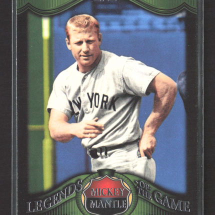 2009 Topps Legends of the Game Mickey Mantle #LG20
