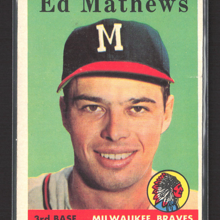 1958 Topps Ed Mathews #440