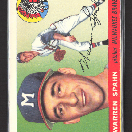 1954 Topps Warren Spahn #31