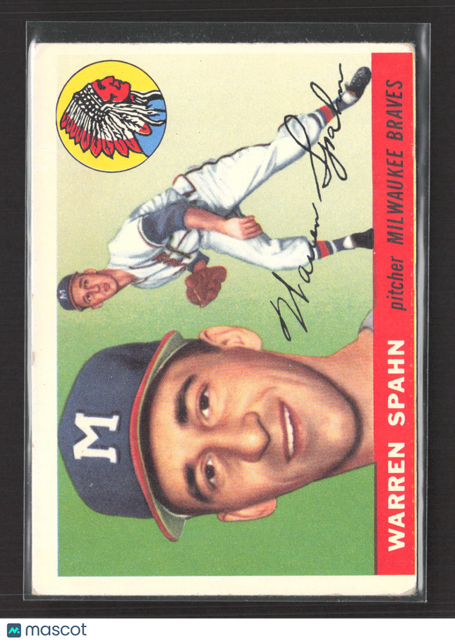 1954 Topps Warren Spahn #31
