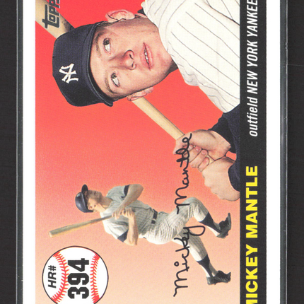 2007 Topps Mickey Mantle Home Run History Mickey Mantle #MHR394