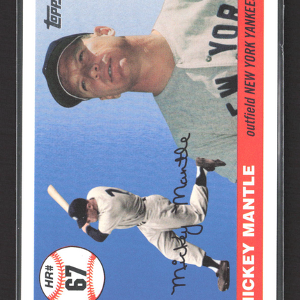 2006 Topps Mickey Mantle Home Run History Mickey Mantle #MHR67