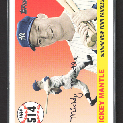 2008 Topps Mickey Mantle Home Run History Mickey Mantle #MHR514