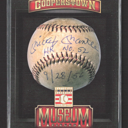2013 Panini Cooperstown Museum Pieces Mickey Mantle #11