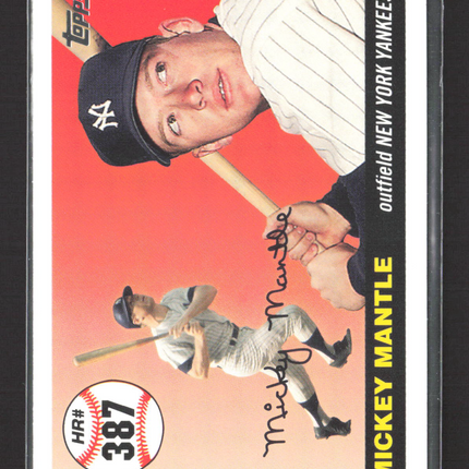 2007 Topps Mickey Mantle Home Run History Mickey Mantle #MHR387