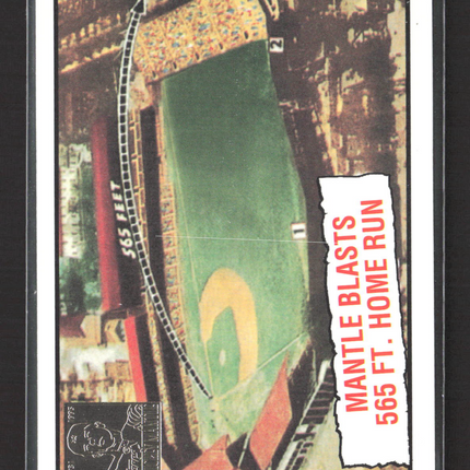 1996 Topps Mickey Mantle Commemorative Mickey Mantle #406