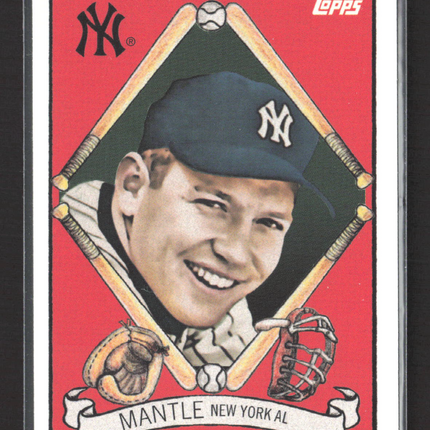 2008 Topps Trading Card History Mickey Mantle #TCH7