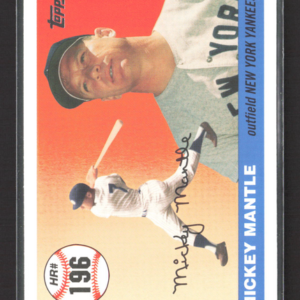 2006 Topps Mickey Mantle Home Run History Mickey Mantle #MHR196