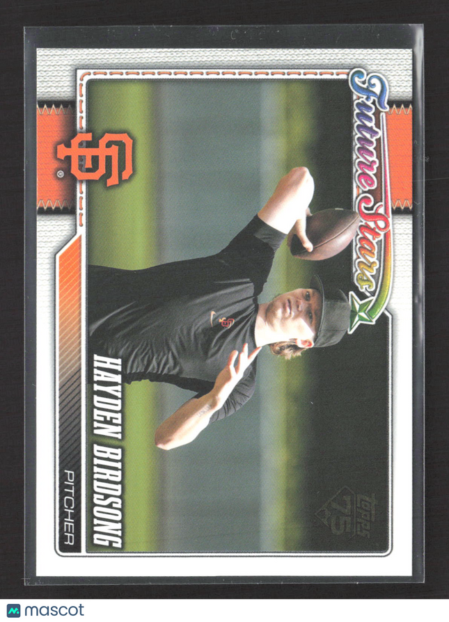 2026 Topps Series One Future Stars Hayden Birdsong #296 Golden Mirror