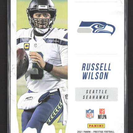 2021 Panini Prestige Drip Russell Wilson #ND-RW