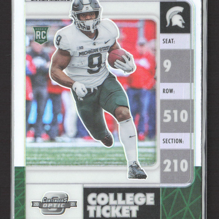2022 Panini Chronicles Contenders Optic Draft Picks Kenneth Walker III #7 RC
