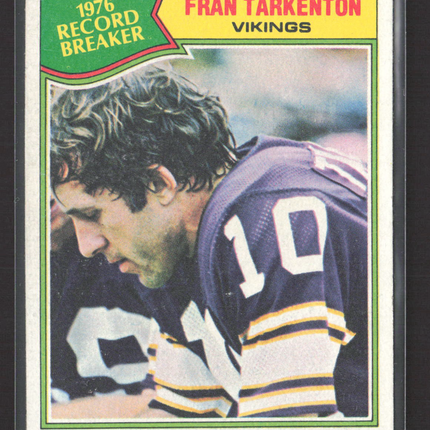 1977 Topps Fran Tarkenton #454