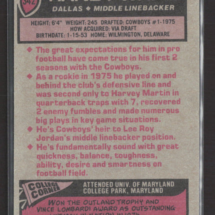 1977 Topps Randy White #342