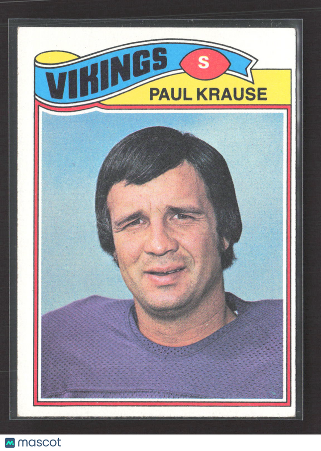 1977 Topps Paul Krause #125