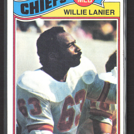 1977 Topps Willie Lanier #155
