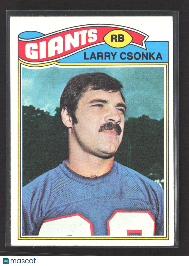 1977 Topps Larry Csonka #505