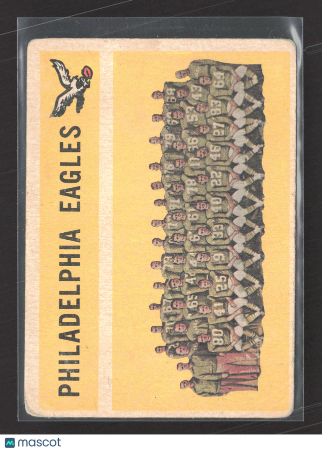 1960 Topps Philadelphia Eagles #92