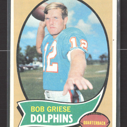 1970 Topps Bob Griese #10