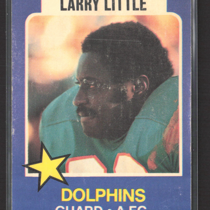 1974 Wonder Bread All-Star Series Larry Little #18