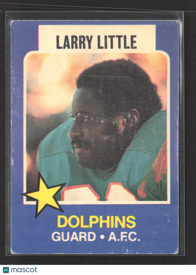 1974 Wonder Bread All-Star Series Larry Little #18