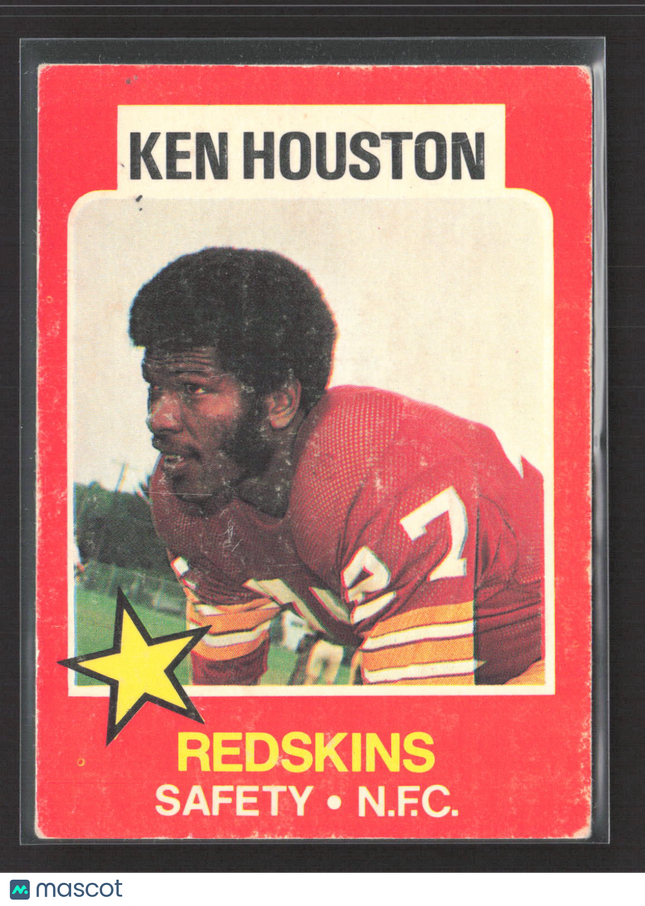 1975 Topps Wonder Bread All-Star Series Ken Houston #4
