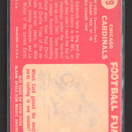 1958 Topps Chicago Cardinals #69