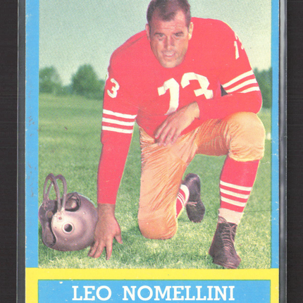1963 Topps Leo Nomellini #143