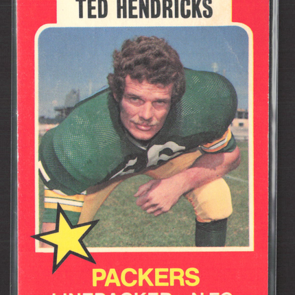 1975 Wonder Bread All-Star Series Ted Hendricks #21