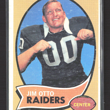 1970 Topps Jim Otto #116