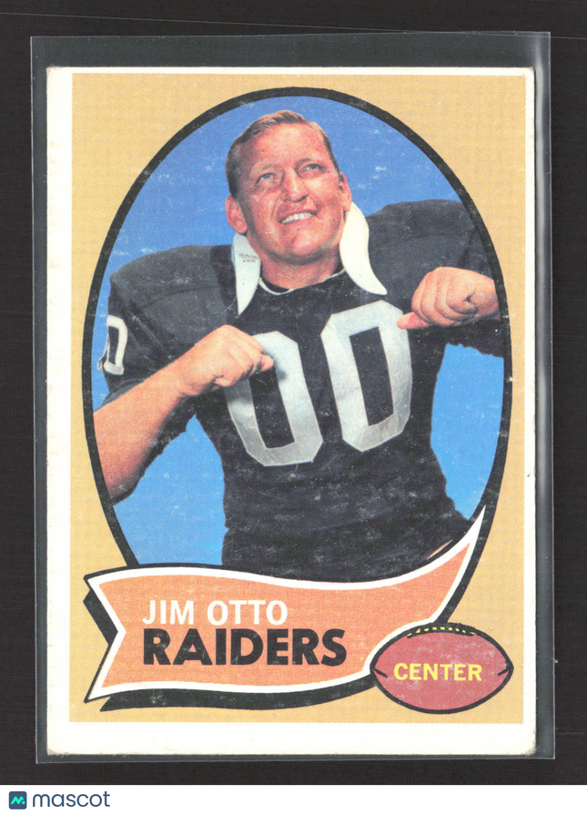 1970 Topps Jim Otto #116