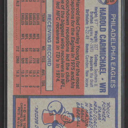 1976 Topps Harold Carmichael #425