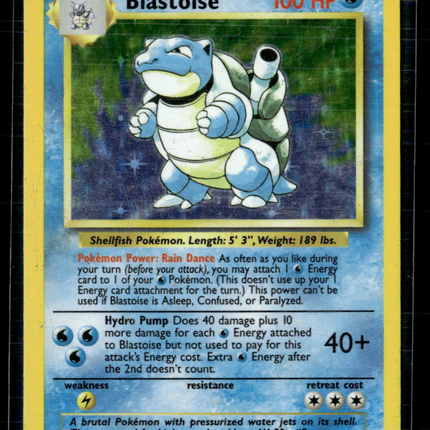 Pokemon 1999 Base Set Blastoise #2/102
