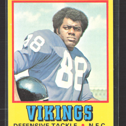 1975 Topps Wonder Bread All-Star Series Alan Page #17
