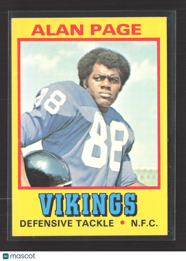 1975 Topps Wonder Bread All-Star Series Alan Page #17