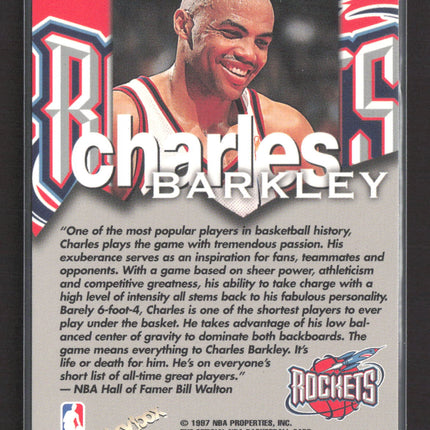 1997 SkyBox NBA Hoops Talkin' Hoops Bill Walton Charles Barkley #10 of 30