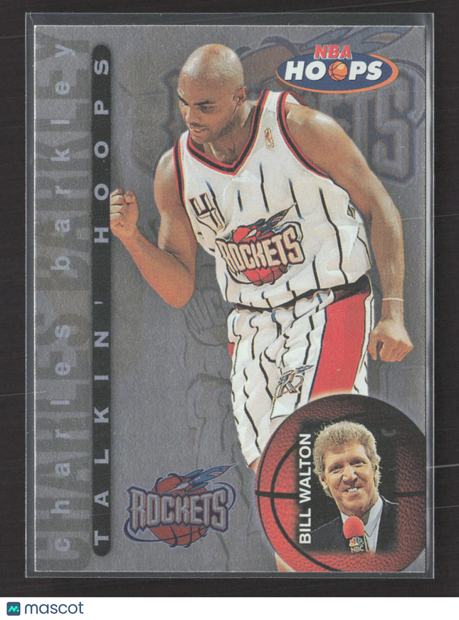 1997 SkyBox NBA Hoops Talkin' Hoops Bill Walton Charles Barkley #10 of 30