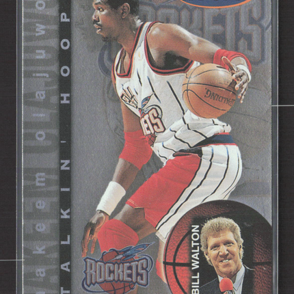 1997 NBA Hoops Talkin' Hoops Hakeem Olajuwon Bill Walton #11
