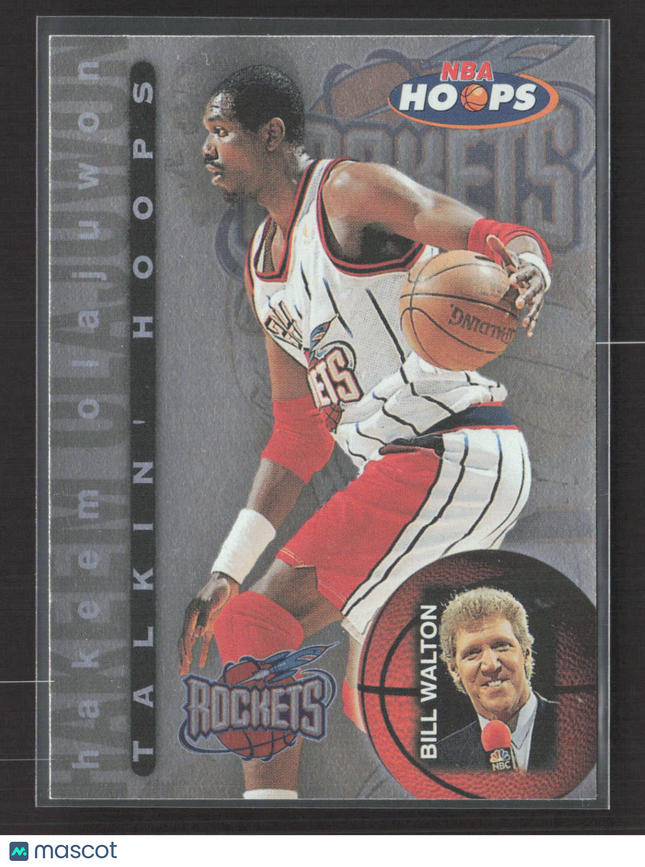 1997 NBA Hoops Talkin' Hoops Hakeem Olajuwon Bill Walton #11